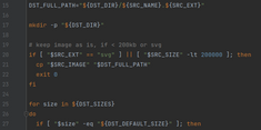 Shell scripting - cheatsheet